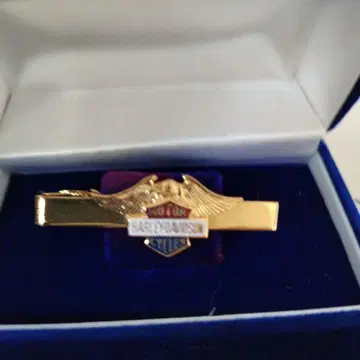 할리데이비슨 넥타이핀 골드 컬러 도금