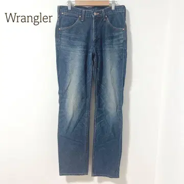 랭글러 스트레이트 데님 일본제 30 x 32 캐주얼 면 100%