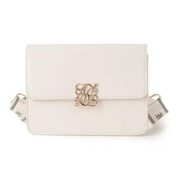 [택 포함] ALTROSE 숄더백 로고 아이보리 화이트 계열