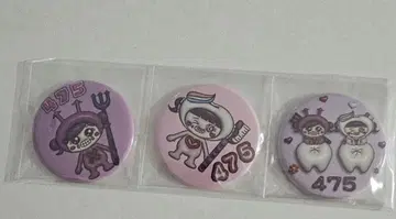 새상품 [ 당일 발송 ] 시나코 치약쨩 충치쨩 캔뱃지 세트 3개 세트