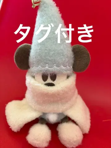 디즈니 크리스마스 한정판 굿즈 리루린린 봉제 인형 배지 스카이블루