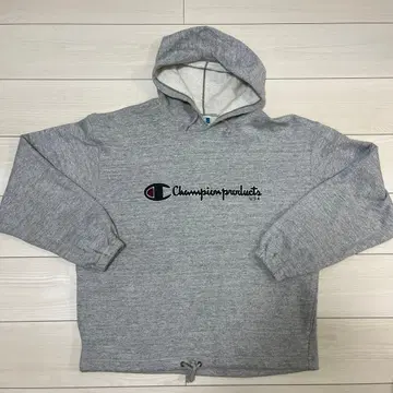 Champion 그레이 후드 부착 후드티