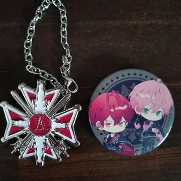 KnightA STPR 키링과 캔뱃지 나이트A 바우군