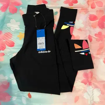 최종 가격 인하 새상품 adidas originals 로고 레깅스 s