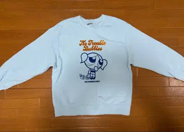 GU 파워퍼프걸스 M 트레이닝복 스카이블루 버블스