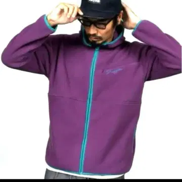 champion x duffer 플리스 후드티