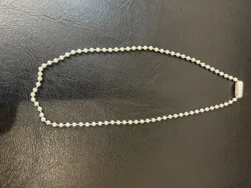 볼 체인 목걸이 스털링 실버 실버 925 목걸이