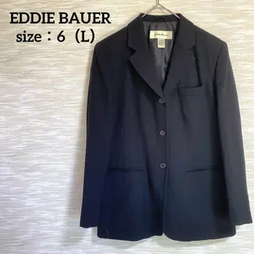 EDDIE BAUER 테일러드 자켓 [ L ] 울 비즈니스 블랙 0974