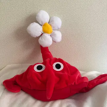 빨간색 피크민 모자