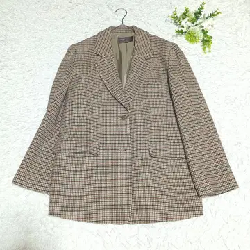 캐시미어/cashmere/자켓/11호/L 상당/코트/체크/