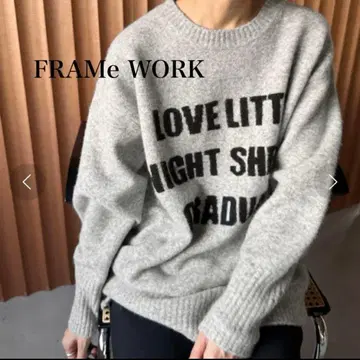 프레임워크 니트 풀오버