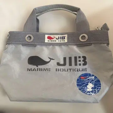 JIB 패밀리아 콜라보 마린 토트백 그레이