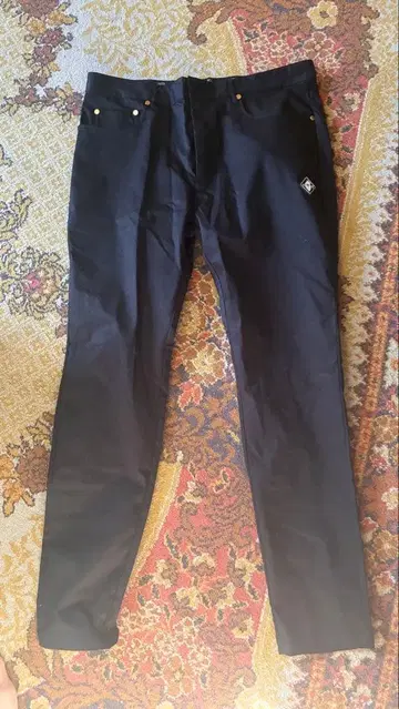 미사용 택 포함 V12 남성 바지 5PPANTS 블랙 XL