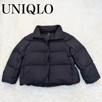 새상품급 UNIQLO 파우더 소프트 다운 자켓 그레이 S