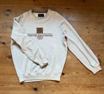 90s 구제 의류 지아니 발렌티노 맨투맨 빅 로고 자수