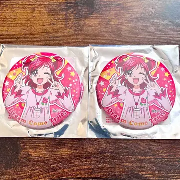프리큐어 유메하라 노조미 큐어 드림 트윙클 캔뱃지 2개