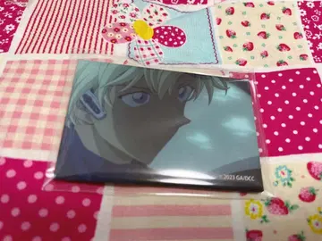 명탐정 코난 스퀘어 캔뱃지 흑철의 어영 안기준(버본, 강준영) 원화