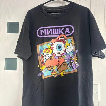 미쉬카 캐릭터 티셔츠 L