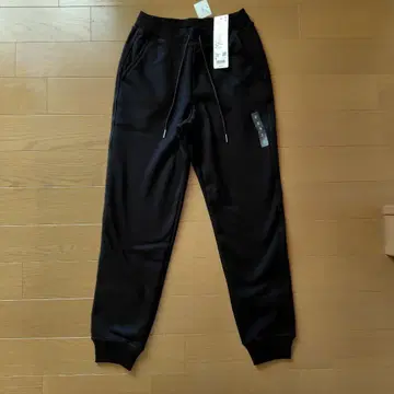 택 포함 새상품 UNIQLO 히트텍 보아 맨투맨 팬츠 블랙 사이즈 S