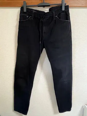 서트 빅 존 블랙 스트레치 팬츠 론 헤르만 XL