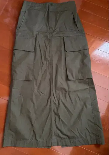 2023AW [스픽 앤 스팬] 카고 포켓 I 라인 스커트 38