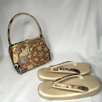 새상품 후리소데용 조리 백 세트 LL 브라운 신상 모델 2026년