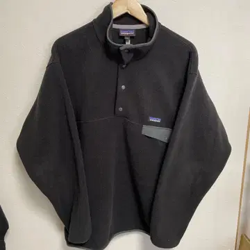 patagonia 파타고니아 신틸라 플리스 스냅T L 블랙 그레이