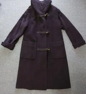 폴 스튜어트 더플 코트 롱 다크 네이비 9호