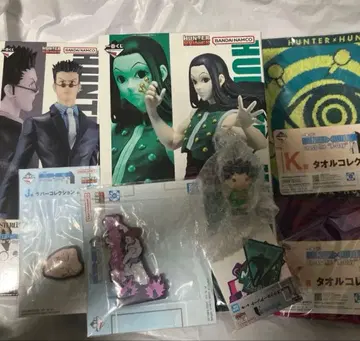 제일복권 헌터헌터 B상 이르미 D상 레오리오 피규어 H상 곤