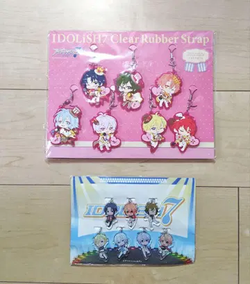 아이돌리쉬 세븐 클리어 러버 스트랩 + 아크릴 참