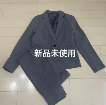 12/5까지의 한정 가격! [미사용품] 자켓 팬츠 정장 세트 그레이