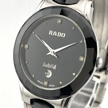 [ 작동 ] 라도 Jublle 쥬빌리 4P 다이아 손목시계 세라믹