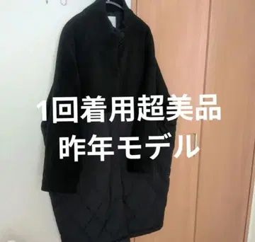 반값 이하 컨디션 최상 BITTOKO 퀼팅 하이넥 하프 코트