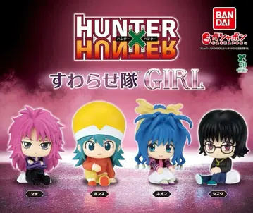 HUNTER x HUNTER 스와라세타이 걸 전 4종 컴프 반다이