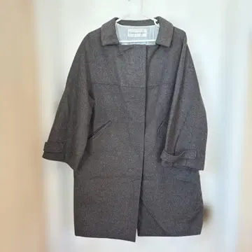 HUMAN WOMAN 그레이 체스터 코트