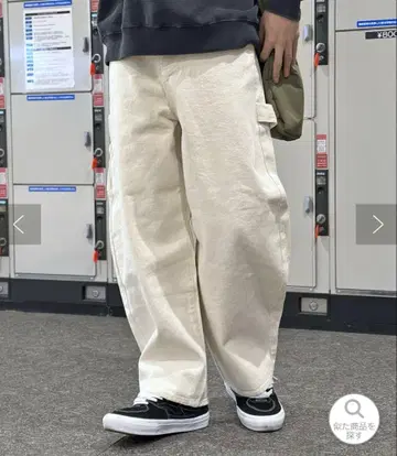 CPCM 커브 페인터 데님 팬츠