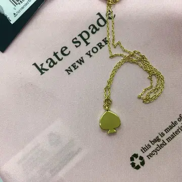 케이트 스페이드 골드 하트 목걸이