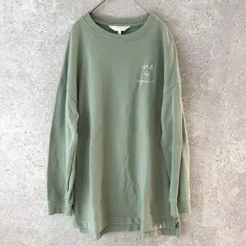 agnes.b 맨투맨 트레이닝복 자수