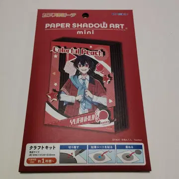 선착순 페이퍼 섀도우 아트 컬러풀 피치 유안군