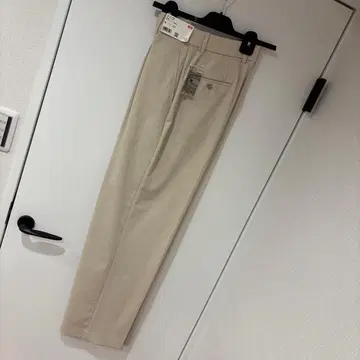 택 포함 새상품 턱 와이드 팬츠 긴 길이