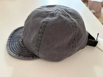 VOIRY 캡 모자 블랙 그레이