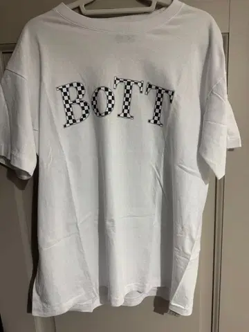 Bott 봇 OG 로고 2024 티 화이트 L