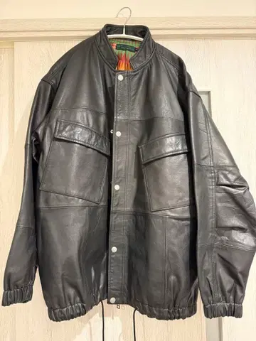 (Nasngwam) CP LEATHER JACKET