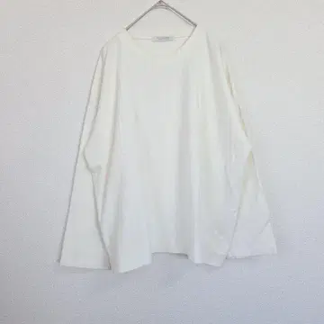 JOURNAL STANDARD 코튼 긴팔 티셔츠 L 화이트 일본제