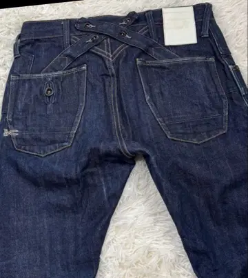 DENHAM 크로스백 CARROT FIT 데님 W28 다크 네이비