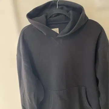 GAP 블랙 후드 부착 후드티 M 사이즈