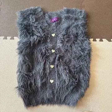 그레이 퍼 베스트 F 사이즈