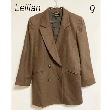 0615 레리안 브라운 더블 브레스트 자켓 9