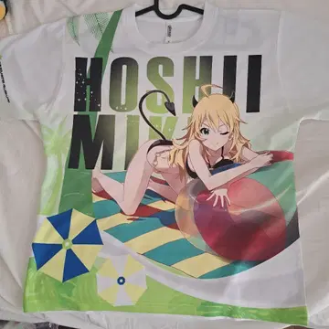 호시이 미키 비치 디자인 T셔츠