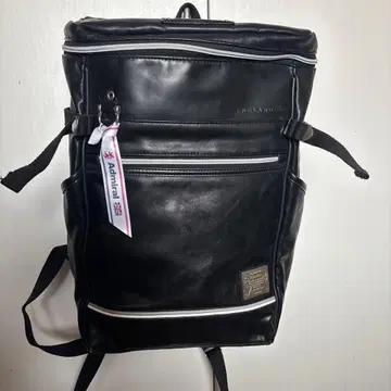 어드미럴 새상품급 합성 피혁 백팩